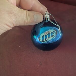 Miller Lite Christmas Ornaments